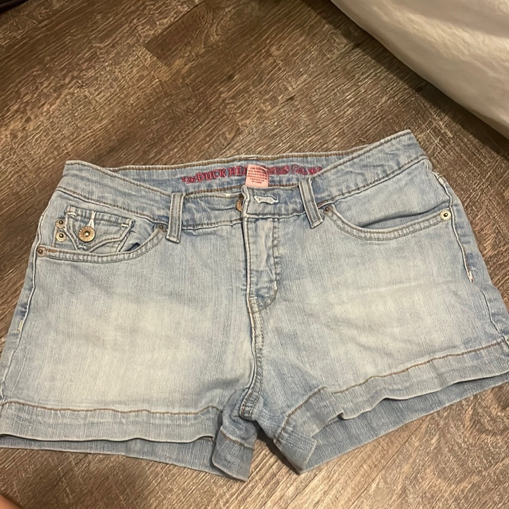 Duck head jean shorts